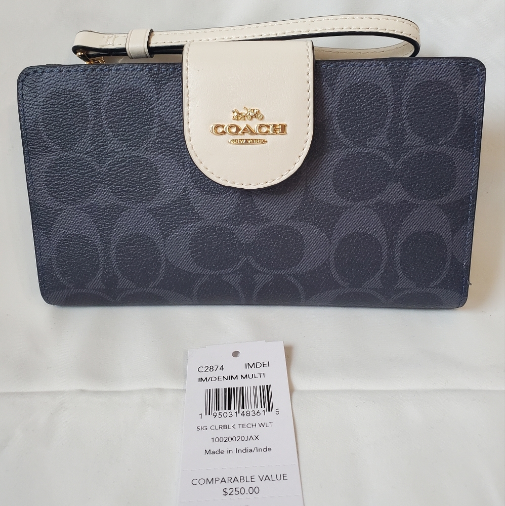 Coach Tech wallet/wristlet